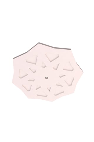 Motifpiyer Lamba Tavan Göbeği-02-model-16gen-56cm-2 Adet Beyaz