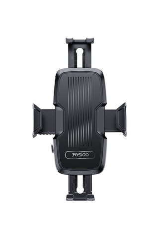Yesido C127 Çift Taraflı Ayarlanabilir Bisiklet Kolu Telefon Tutucu Siyah Siyah