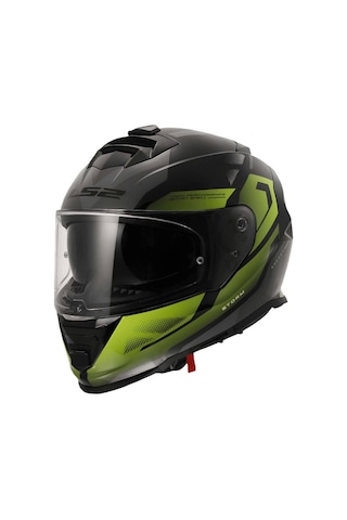 Ls2 Storm 2 Kronos Kapalı Kask Gri - Sarı