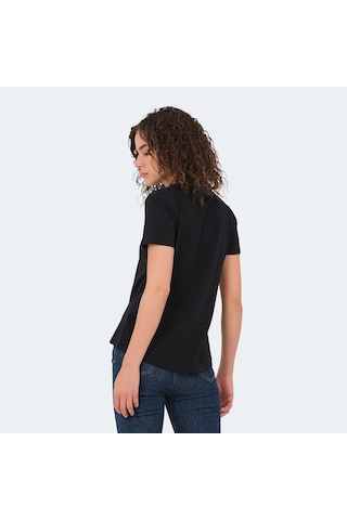 Slazenger VIRAJ Kadın  Siyah Tişört