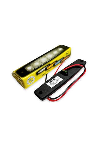 SANEL 6 LEDLİ KIRMIZI PARMAK LED 12V LAMBA BASAMAK AYDINLATMA 12