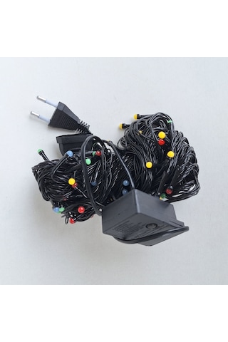 Soft Animasyonlu İp Led Aydınlatma 10m 100l Yılbaşı Süsü Rgb