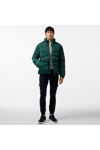 Nautica Erkek Yeşil Mont Düz J47015t Yeşil