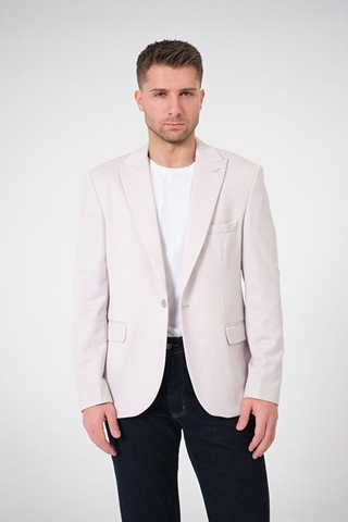 Bonesti Erkek Slim Fit Blazer Ceket Taş