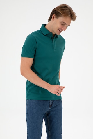 U.s. Polo Assn. Erkek Koyu Yeşil Tişört Basic 50306015-vr101 Dark Eden
