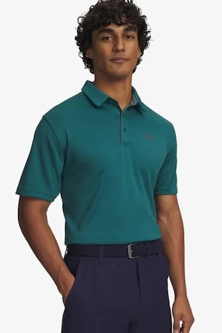 Under Armour Tech Polo Erkek Tişört Yeşil