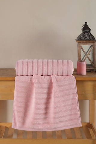 Varol Wave Serisi Premium Micro Cotton Banyo Havlusu 80x150cm Pembe/80x150cm Pembe