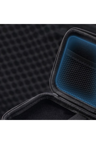 Harddisk Usb Hafıza Kartı Vb Taşıma Çantası 2.5 İnch Al2783 Kırmızı