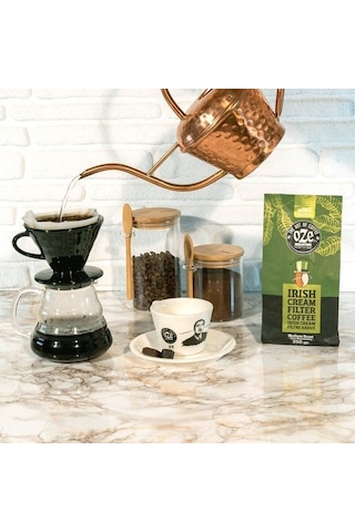 Oze Aromalı Filtre Kahve Tanışma Seti Irish Cream 250 G + All Day Blend 250 G + Vanilya 250 G Çekirdek