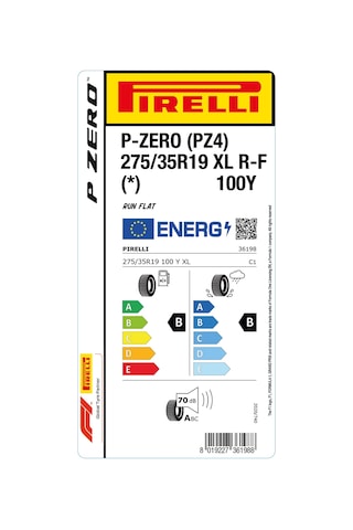 Pirelli 275/35R19 100Y Xl Rft P Zero Yaz Lastiği Lastigi 2026