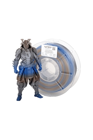 Apex3d Gökkuşağı Pla+ Filament - Metalik İhtişam 1 Kg 1.75mm