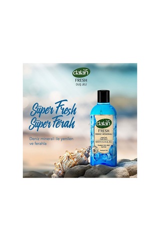 Fresh Deniz Minerali 500 Ml 4'lü + Wellnax Sünger Seti