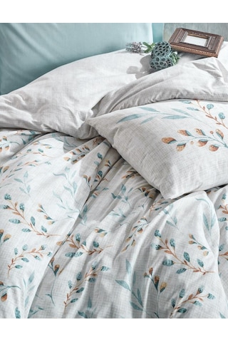 Cotton Box Tek Kişilik Nevresim Takımı Lendell Mint