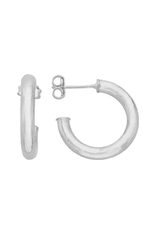 Basic Halka Küpe 719886 Silver