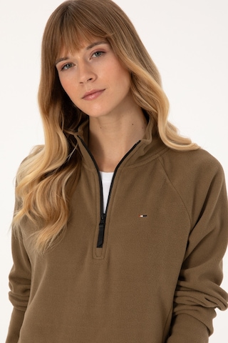 U.s. Polo Assn. Kadın Açık Haki Sweatshirt 50316714-vr183 Acık Hakı
