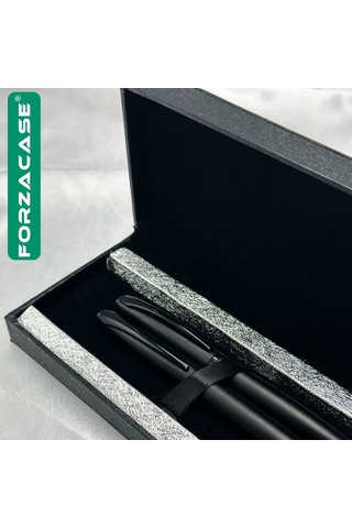 2 Li Metal Roller Kalem Kutulu Kalem Seti - Fc506