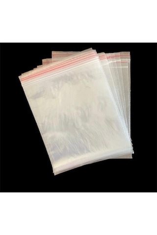 10x12cm 100'lü Buzdolabı Kilitli Torba Poşet Dondurucu İkramlık Çerez Davet Kına Hediyelik Poşeti