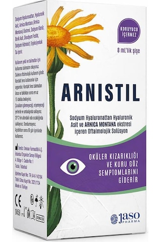 Arnistil Göz Damlası 8 Ml Arnistil Göz Damlası 8 Ml