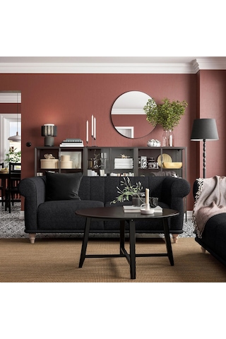 Ikea Antrasit Ferah Kanepe - 2'li Kanepe