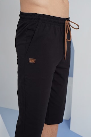 Kly Erkek Siyah Ince Tek Alt Çok Rahat Pamuk Kapri Pijama Siyah Kly Erkek Siyah Ince Tek Alt Çok Rahat Pamuk Kapri Pijama Siyah