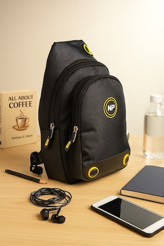 NEWİSH POLO BODY BAG ÇAPRAZ GÖĞÜS VE SIRT ÇANTASI-SİYAH QATRO2260 Siyah