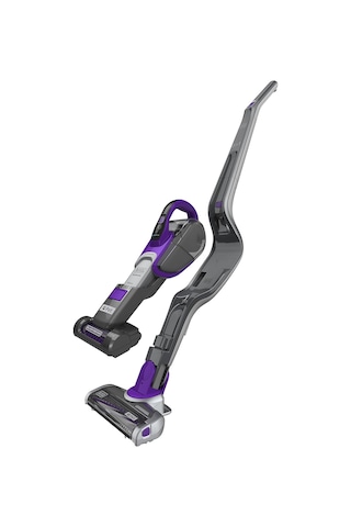 Black Decker SVJ520BFSP-QW 2 in 1 Turbo Pet Başlıklı Şarjlı Dikey Süpürge