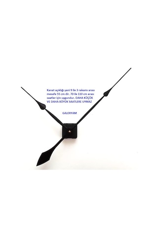 Saat Motoru Saat Aparatı Saat Mekanizması Siyah