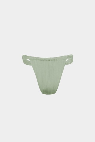 Açelyaokcu Premium Juno Slim Fit Kadın Bikini Altı Su Yeşili