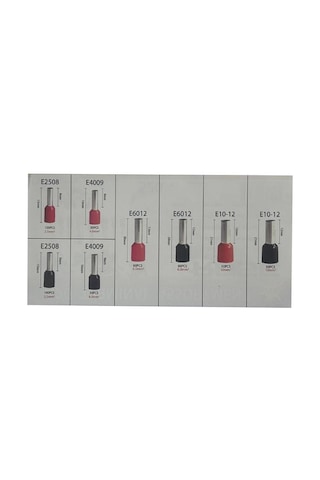 Rose Rc-893 520 Parça İzoleli Kablo Pabucu Seti