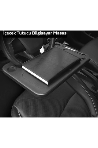 Direksiyon İçin Çalışma Masası Aparatı Direksiyona Takılabilen Mini Masa Aparatı Çalışma-yemek Masası