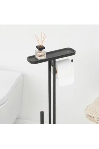 Brabantıa Mındset Koyu Gri Standlı Organızer , Tuvalet Kağıdı Tutucusu Ve Tuvalet Fırçası 8710755303869 Koyu Gri