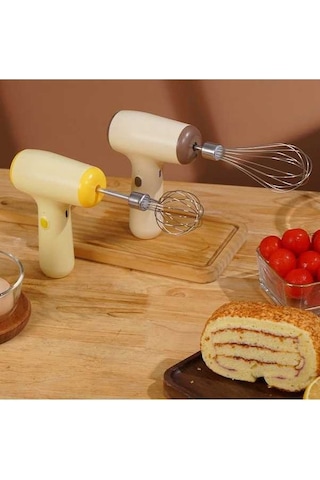 Dancemonkey Cbtx Mini El Tipi Mikser, 5 Vites, Haki Renk Kablosuz, Tek Çubuk Çok Renkli