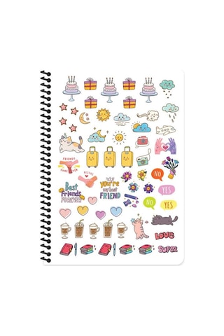 Keskin Color Süresiz Ajandam Pembe Çok Renkli