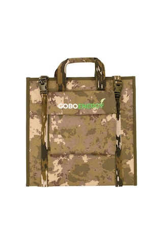 120w Katlanabilir Solar Panel Çanta Kamuflaj Renk Taşınabilir Hızlı Şarjlı Güneş Paneli