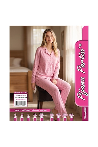 Genel Markalar Pij Pijama Takımı Pembe Pembe