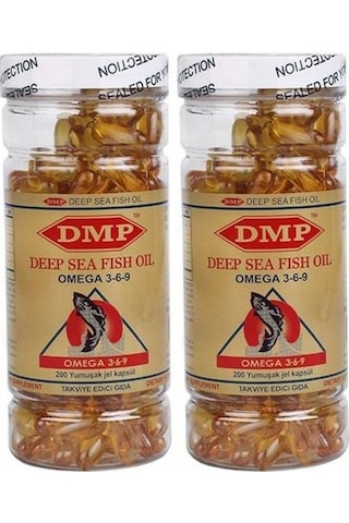 Dmp Omega 3-6-9 Balık Yağı 1000 Mg 400 Softgel Hap Kutusu
