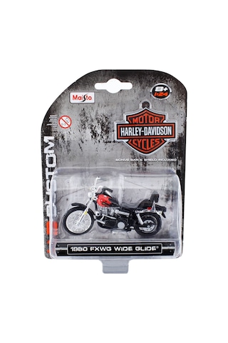 Maisto 1:24 Harley-Davidson 1980 Fxwg Wide Glide Motorsiklet