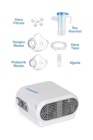 B-good Nebulizatör Cihazı Kompresörlü Çantalı