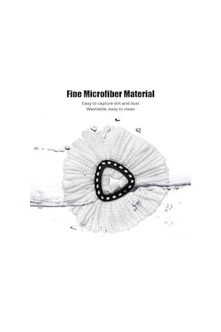 Qingmipy O-cedar/vileda Uyumlu Üçgen Mop Başlığı - Mikrofiber Yıkama Eliyebilen Değiştirme Parçası