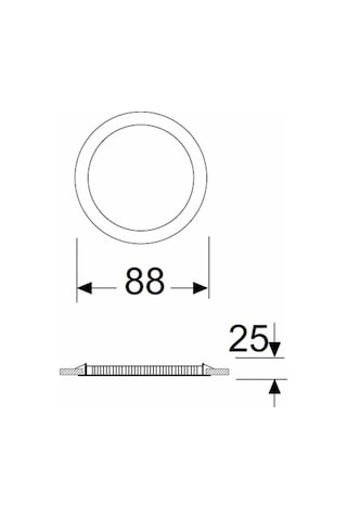 Gecem 3 Watt Beyaz Slim Led Spot