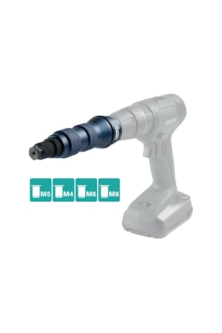 Rapid 5001483 Rp160 Perçin Somun Adaptörü Şarjlı Matkap İçin