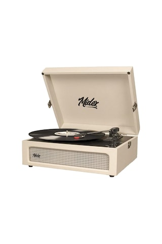 Midex Mtx-420wh Nostaljik Bluetooth Pro Pikap Plakçalar Şarjlı 3 Devirli