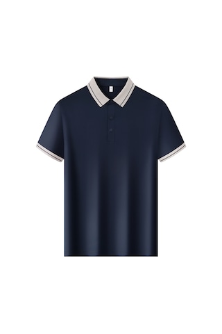New Performance Premium Polo T-shirt %87 Naylon %13 Spandex Lacivert