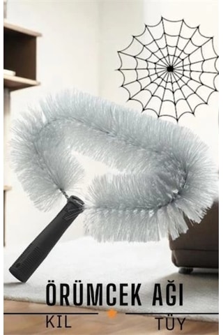 Toz Tüy Örümcek Ağı Alma Fırçası Çok Renkli