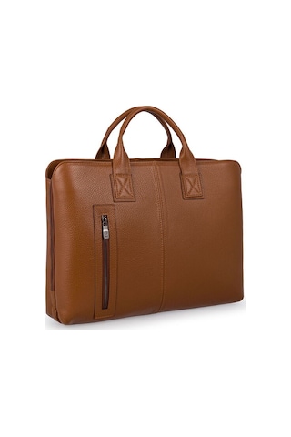 Bilik Deri Business Taba Unisex Laptop & Evrak Çantası Blm09 2197 Taba