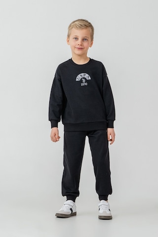 U.S. Polo Assn. Erkek Çocuk Nakışlı Siyah Uzun Kol Eşofman Takımı Us2631-c-v1 Us2631-c-v1
