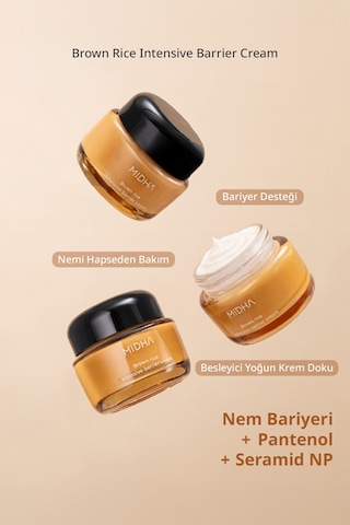 Midha Brown Rice Intensive Barrier Cream 50 ML