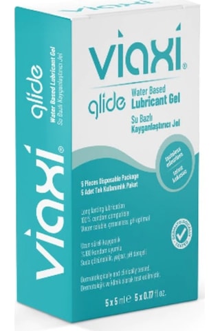 Hızlı Express Viaxi Glide Naturel Kayganlaştırıcı Jel 25 Ml (5*5Ml Tekli Şaset)