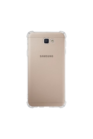 Samsung Galaxy Uyumlu J7 2 Prime Köşe Korumalı Airbag Antishock Silikon Kapak