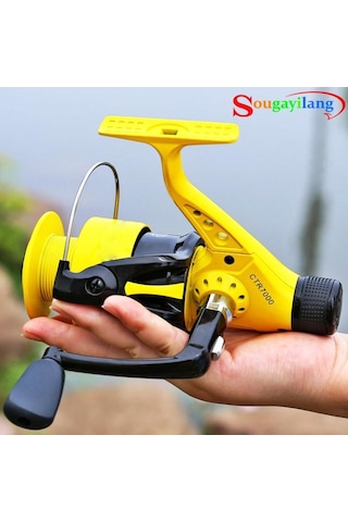 Balıkçılık Makaraları Dönen Balıkçılık Makarası Sol/sağ Değiştirilebilir Katlanabilir Saplı Hafif Balıkçılık Makarası 5000